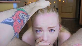quick cum twice mouth
