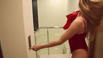 sexy escort chick came