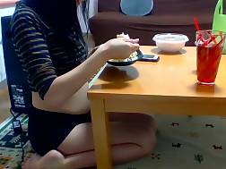27 min - Japanese housewife belly stuffing