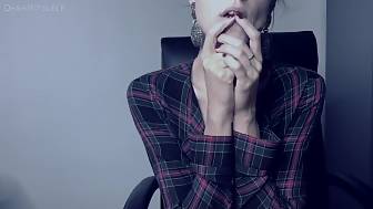 cumsultation leles officesloppy dildo