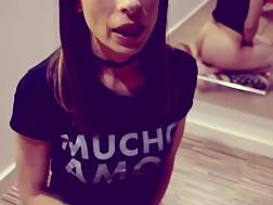 8 min - Submissive receives cumshot throat