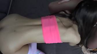 petite babe penetrated doggy