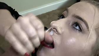 stepmomss cant stop swallowing