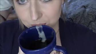 coffee sperm play teen