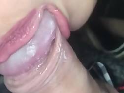 5 min - Hispanic creamy dick sucking