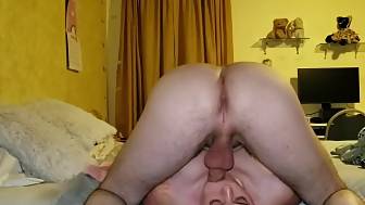 licking backdoor feeling penis