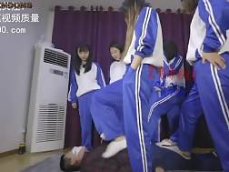 37 min - Chinese school foot lick