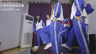 chinese school uniform foot