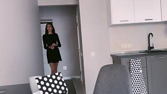 young girlfriend takes penis