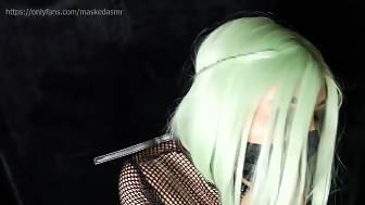 masked asmr rough video