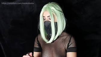 masked asmr rough video