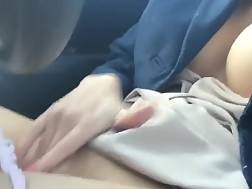7 min - Public car masturbation