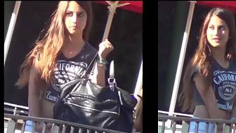 teen voyeur tempting shorts