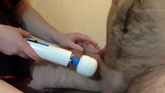 german wife milking husbands
