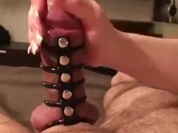 7 min - Edging hand huge jizz