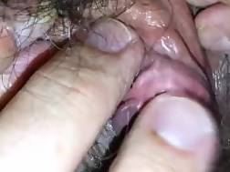 5 min - Grandmother clitoris massage fingerfucking