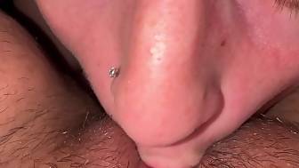 tongue clit jizz