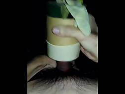 9 min - Cum masturbation latex fleshlight