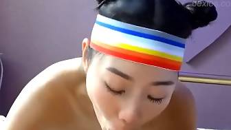 german oriental teen sucking