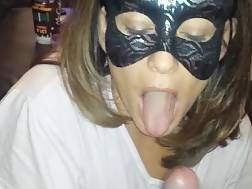 3 min - Masked wifey sucks