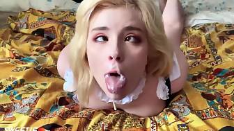 nasty schoolgirl deepthroad jizz