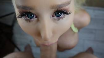hardcore sloppy facefuck facial