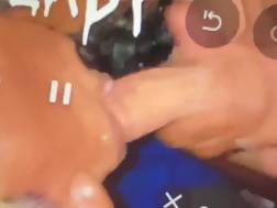 7 min - Ebony wet
