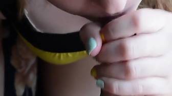 friends milf enjoys bj