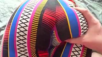 young student big backside